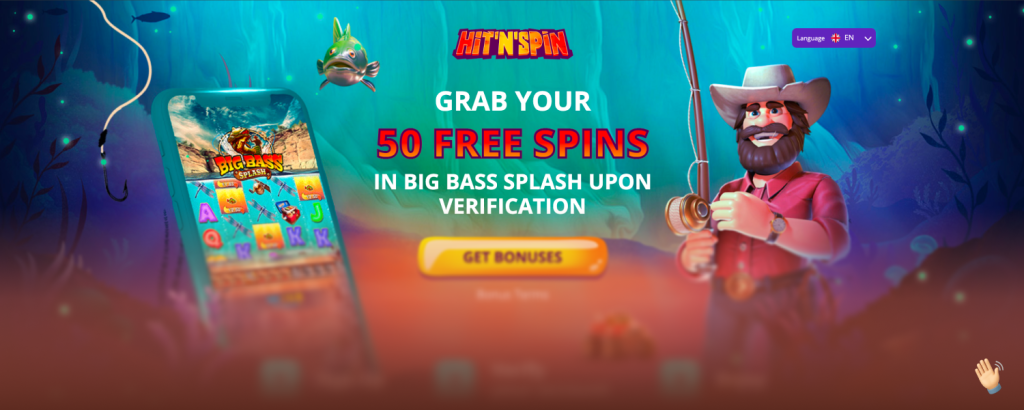 Hitnspin Casino gratisspinn bonus